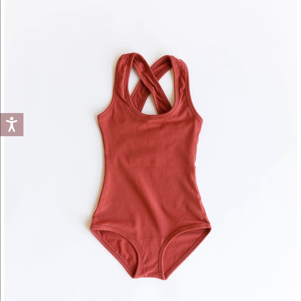 R A R E rose quartz ARQ leotard